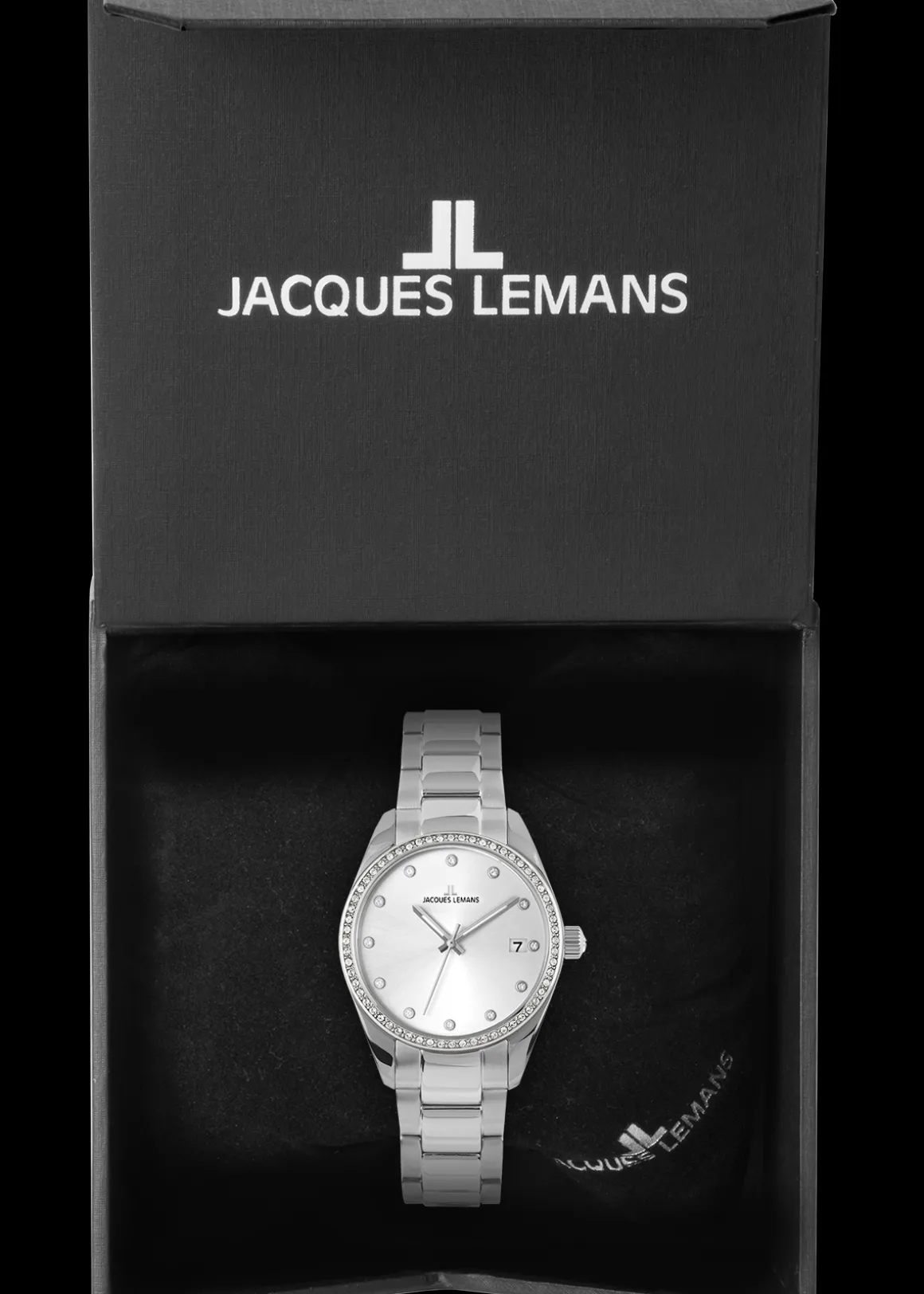 Jacques Lemans Derby 1-2133A Damenuhr Ø 34,0mm Sale