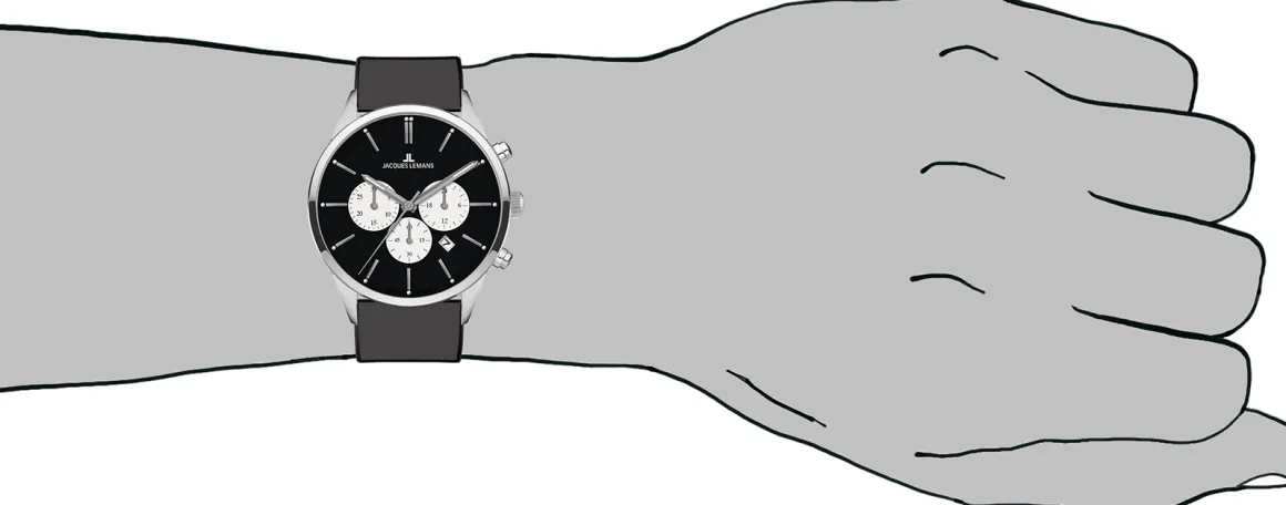 Jacques Lemans Derby 1-1945.1A Herrenuhr Ø 42,0mm Fashion