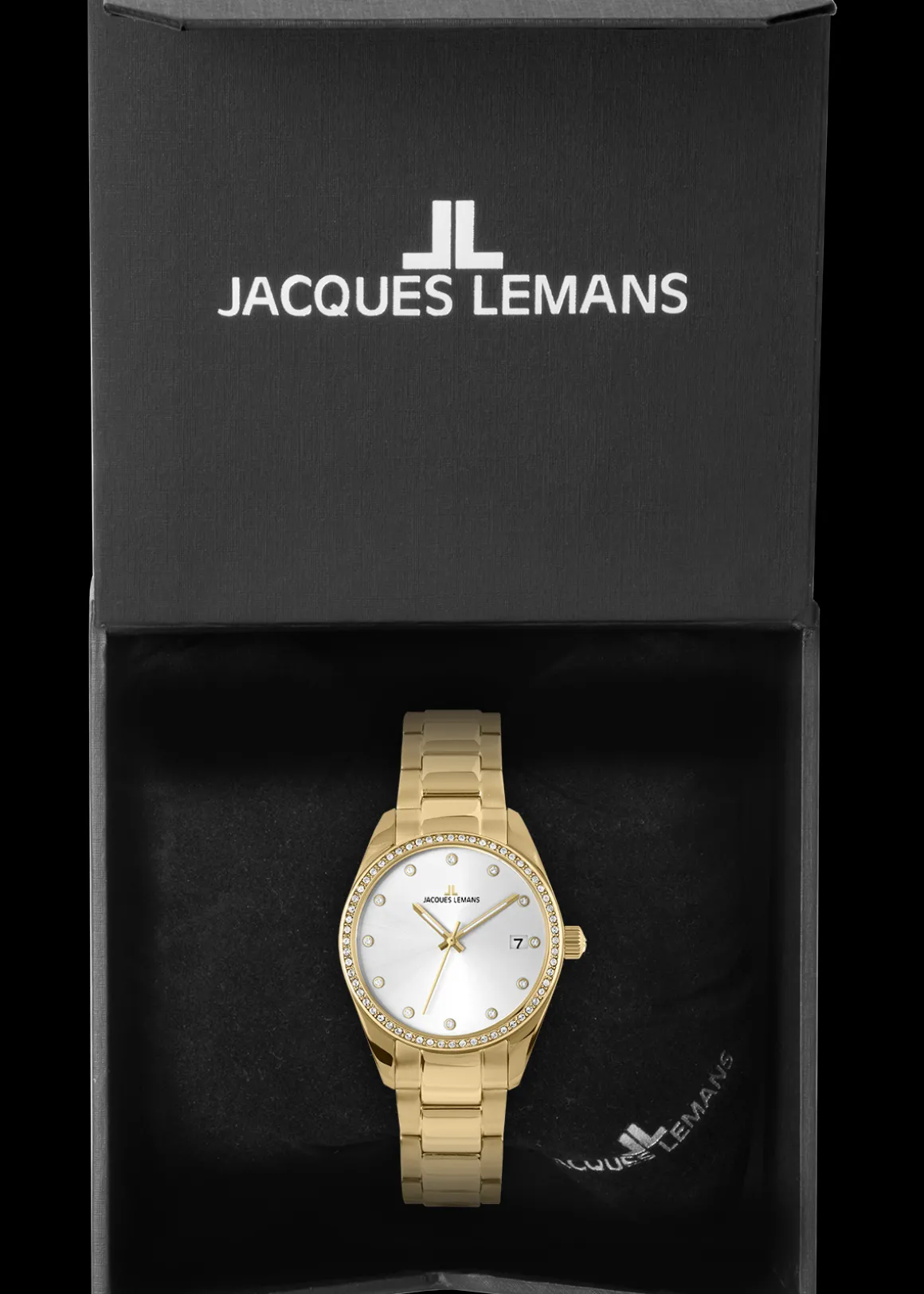 Jacques Lemans Derby 1-2133C Damenuhr Ø 34,0mm Cheap