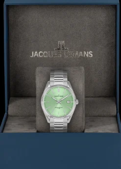 Jacques Lemans Derby 50-4F Damenuhr Ø 34,0mm Flash Sale