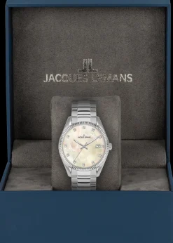 Jacques Lemans Derby 50-4H Damenuhr Ø 34,0mm Best Sale
