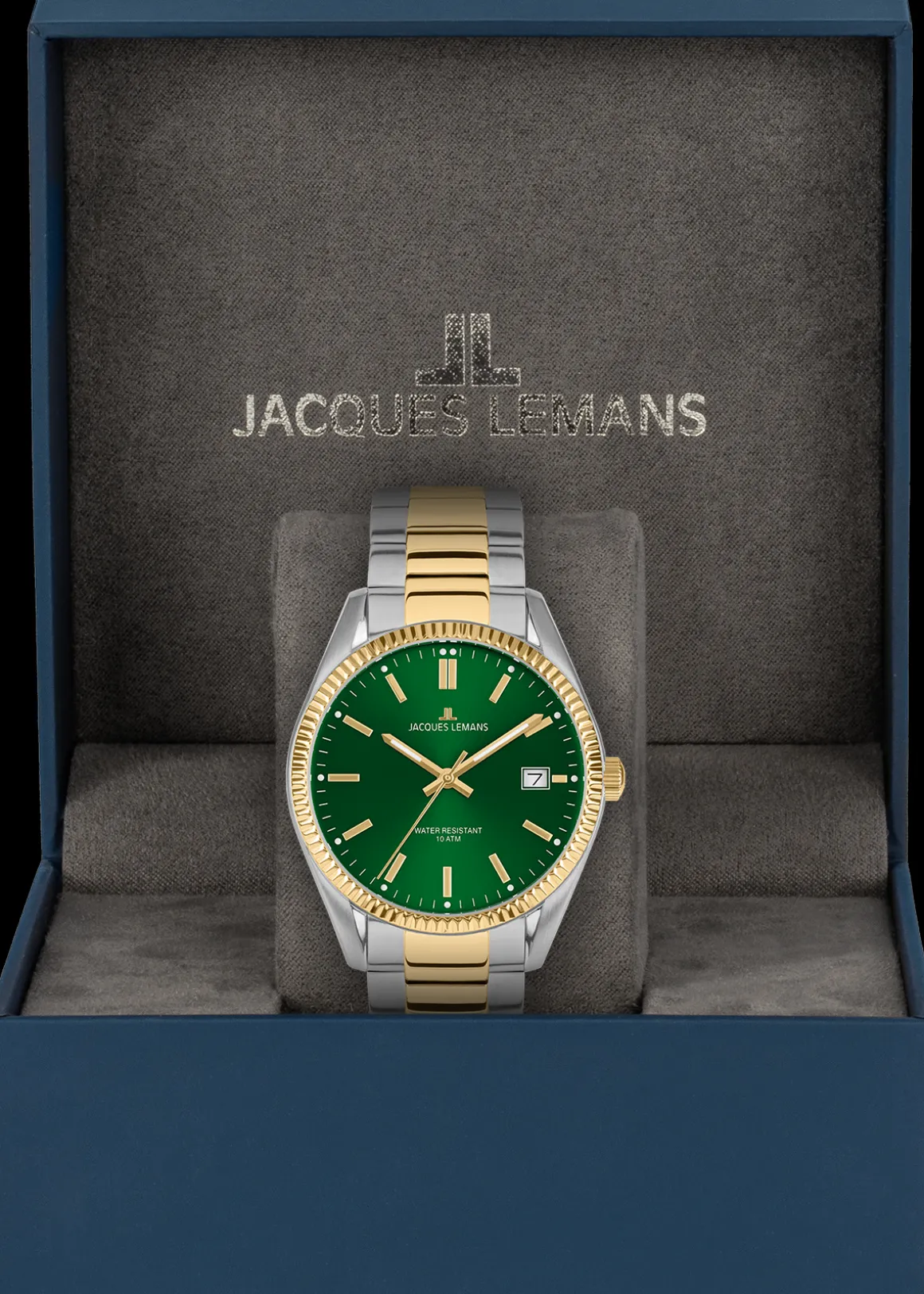 Jacques Lemans Derby 50-3K Herrenuhr Ø 40,0mm Cheap