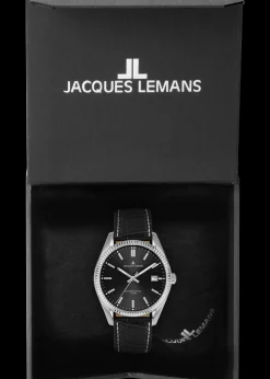 Jacques Lemans Derby 50-3P Herrenuhr Ø 40,0mm Best
