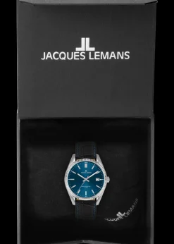 Jacques Lemans Derby 50-4R Damenuhr Ø 34,0mm Best Sale