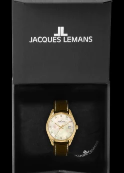 Jacques Lemans Derby 50-4Y Damenuhr Ø 34,0mm Best