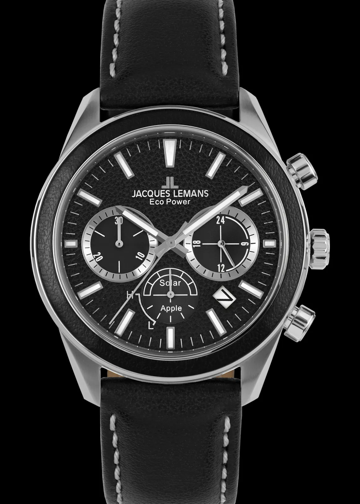 Jacques Lemans Eco Power 1-2115A Herrenuhr Ø 44,0mm Best Sale