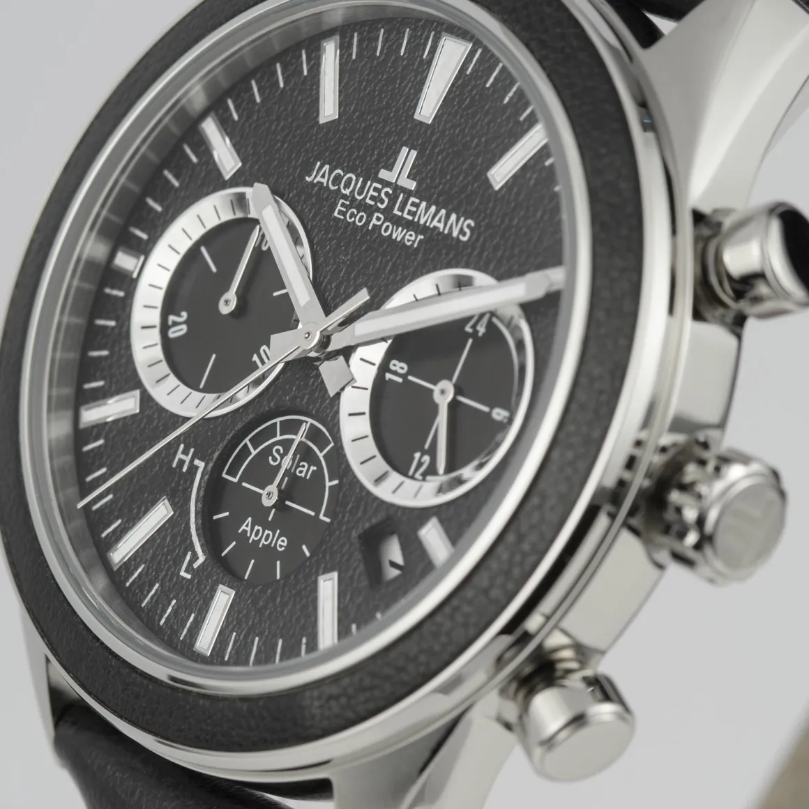 Jacques Lemans Eco Power 1-2115A Herrenuhr Ø 44,0mm Best Sale