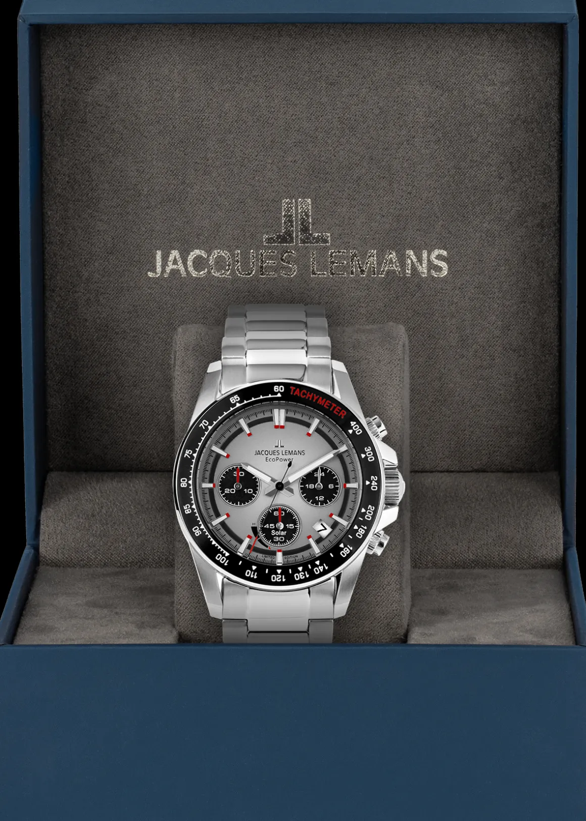 Jacques Lemans Eco Power 50-1A Herrenuhr Ø 42,0mm Hot
