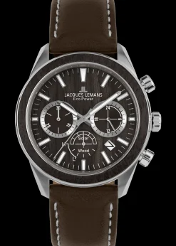 Jacques Lemans Eco Power 1-2115C Herrenuhr Ø 44,0mm Sale
