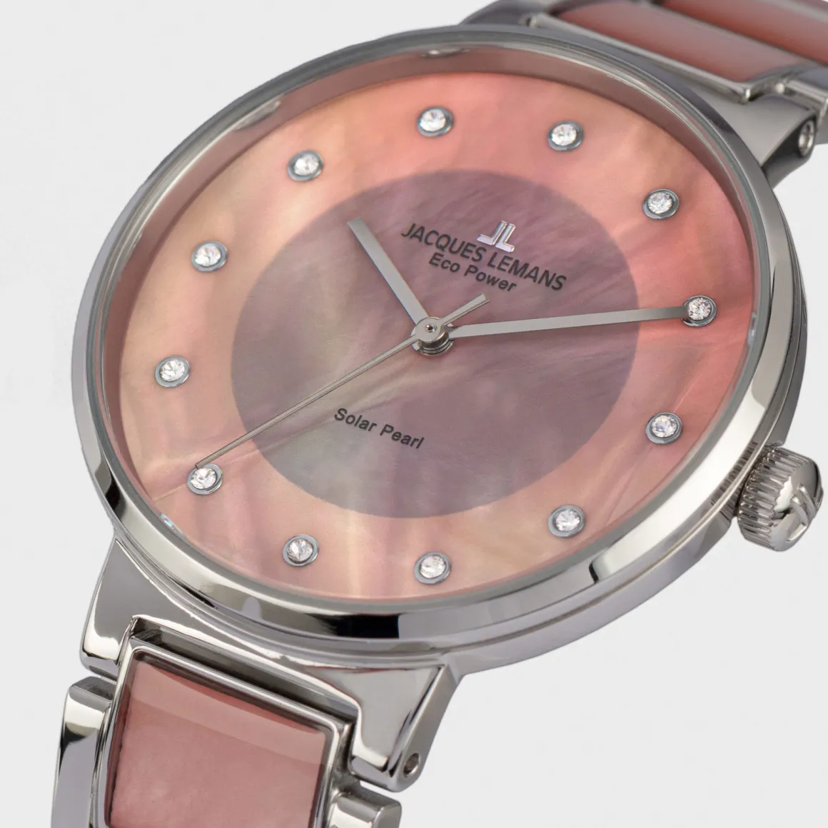 Jacques Lemans Eco Power 1-2108D Damenuhr Ø 34,0mm Cheap