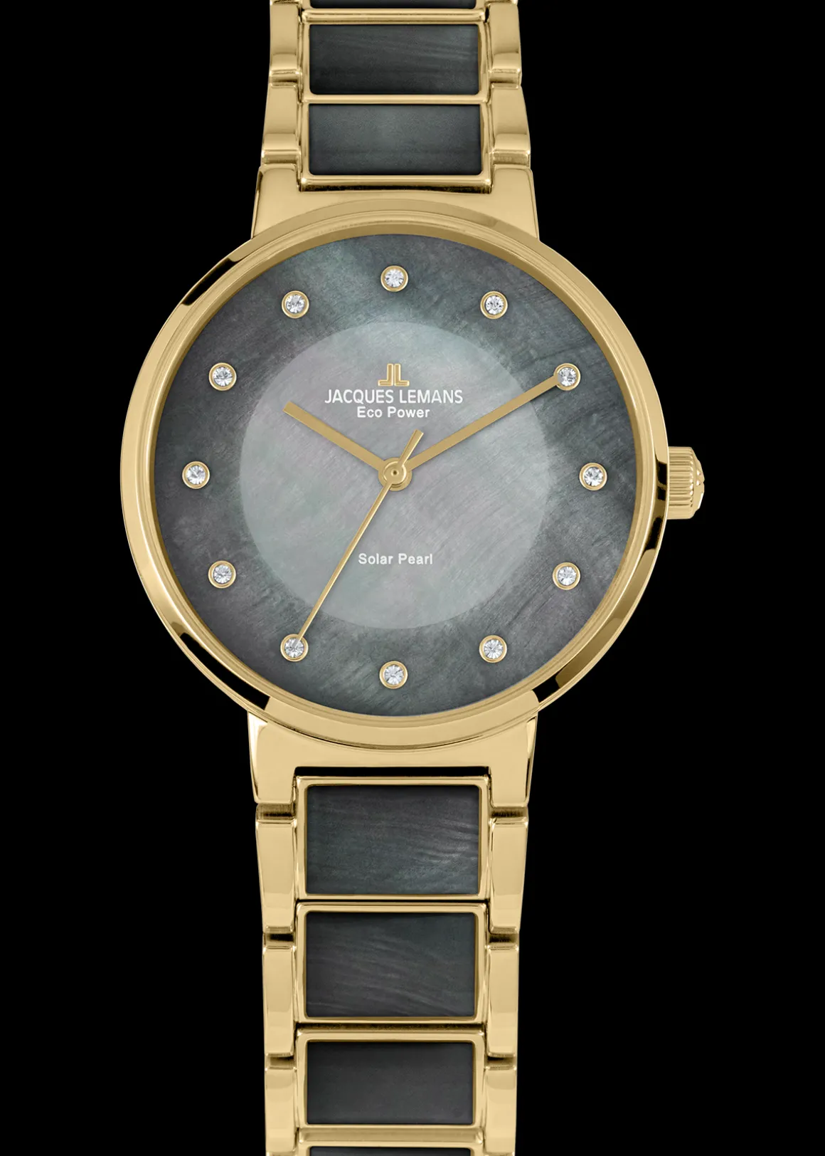 Jacques Lemans Eco Power 1-2108E Damenuhr Ø 34,0mm New