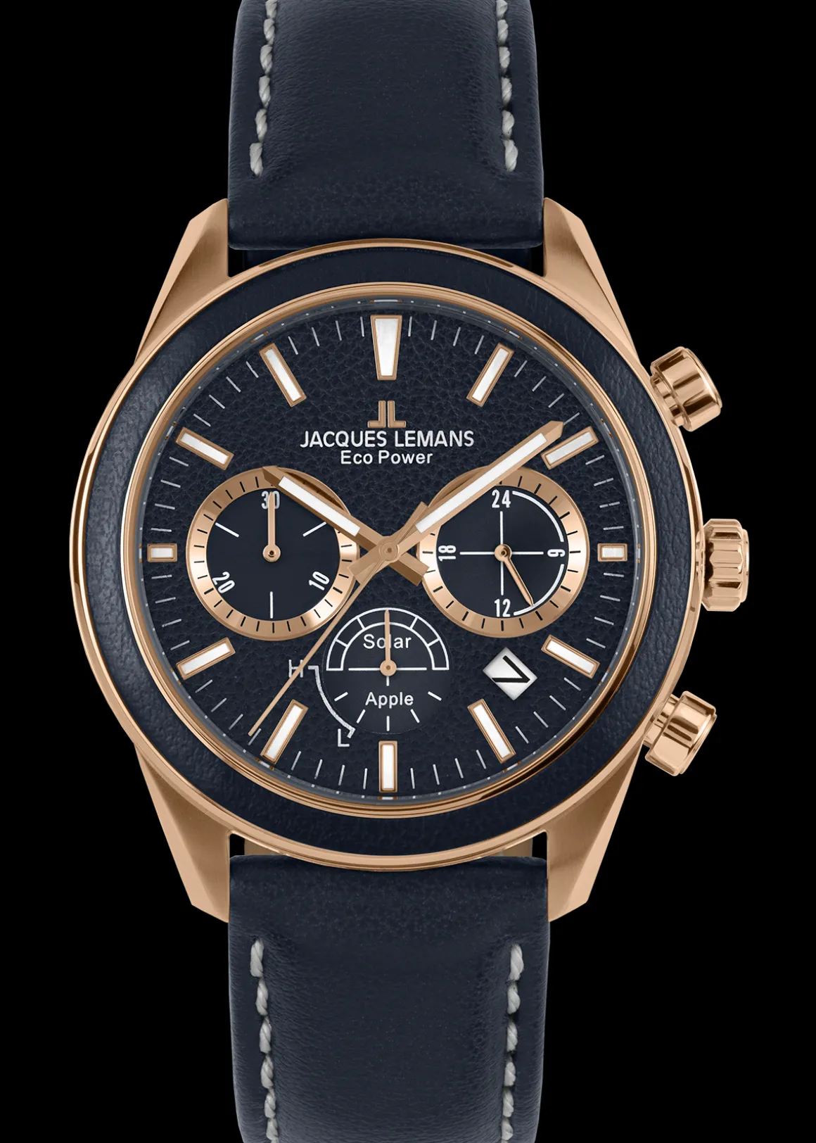 Jacques Lemans Eco Power 1-2115E Herrenuhr Ø 44,0mm Outlet