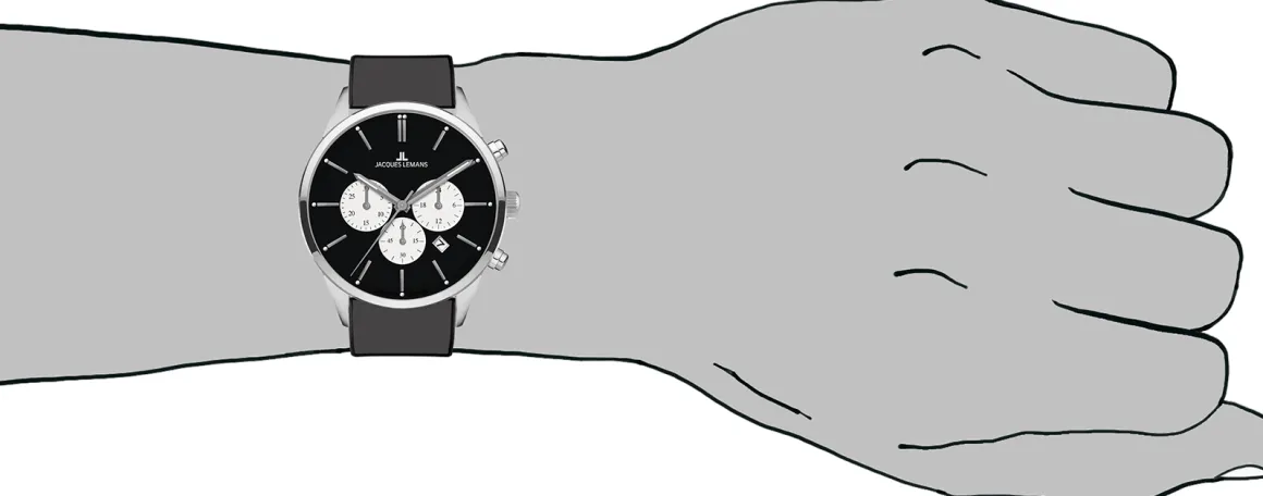 Jacques Lemans Eco Power 1-2115E Herrenuhr Ø 44,0mm Outlet