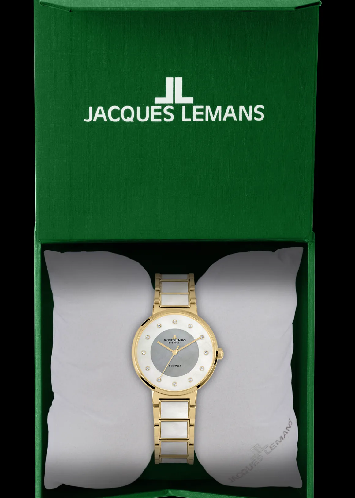 Jacques Lemans Eco Power 1-2108F Damenuhr Ø 34,0mm Best