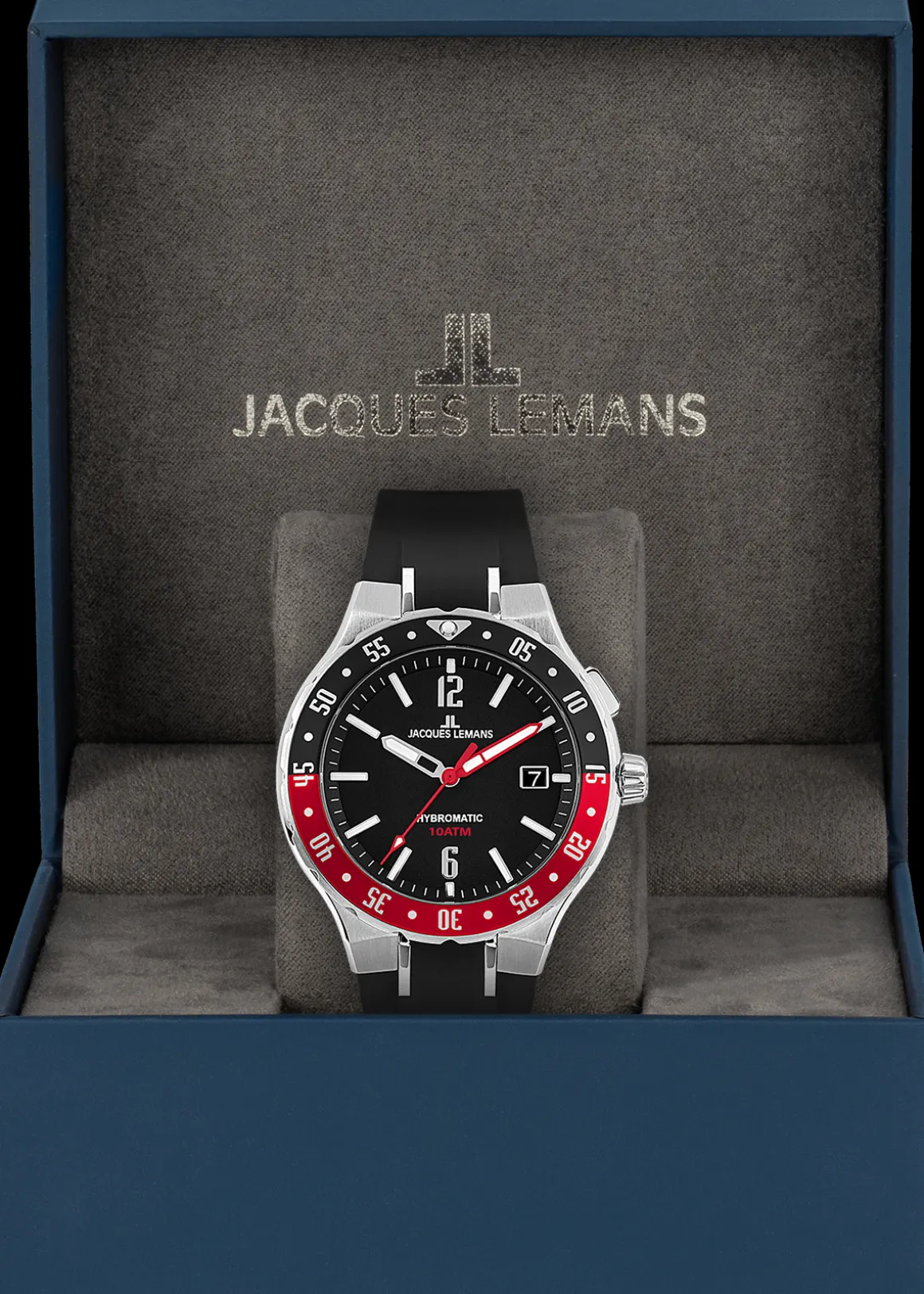 Jacques Lemans Hybromatic 1-2109A Herrenuhr Ø 42,0mm Clearance