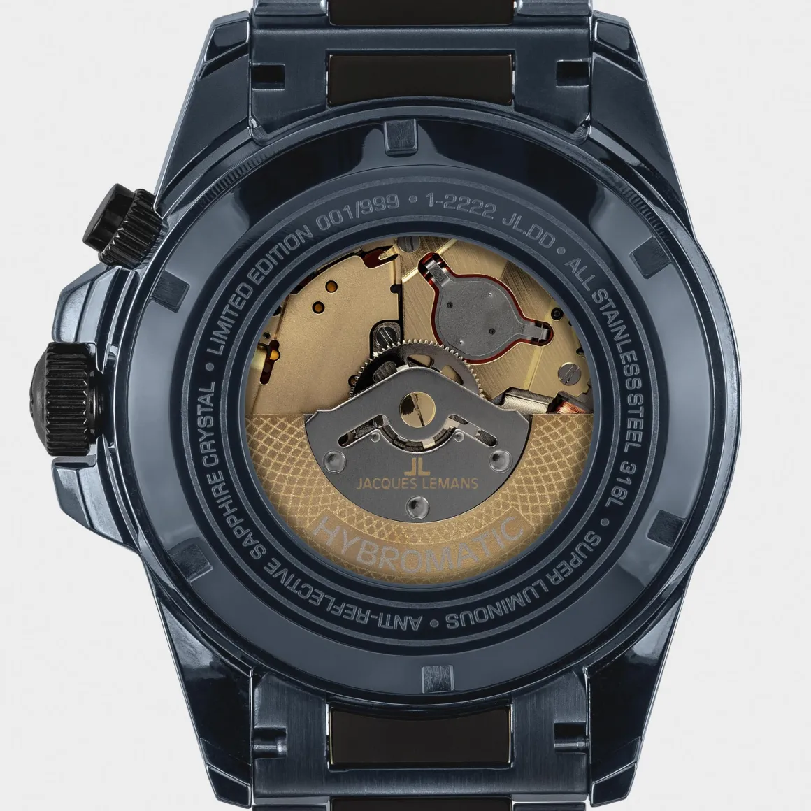 Jacques Lemans Hybromatic 1-2222B Herrenuhr Ø 42,0mm Outlet
