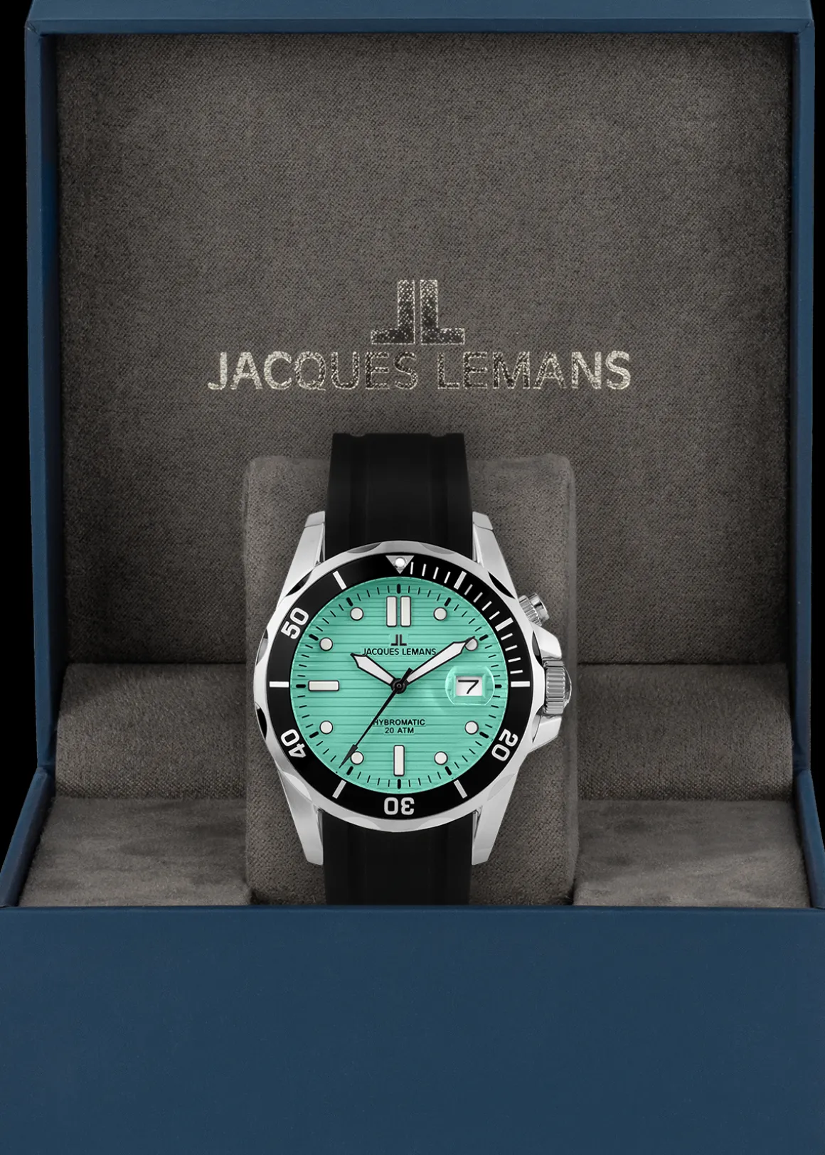 Jacques Lemans Hybromatic 1-2170C Herrenuhr Ø 41,0mm Best