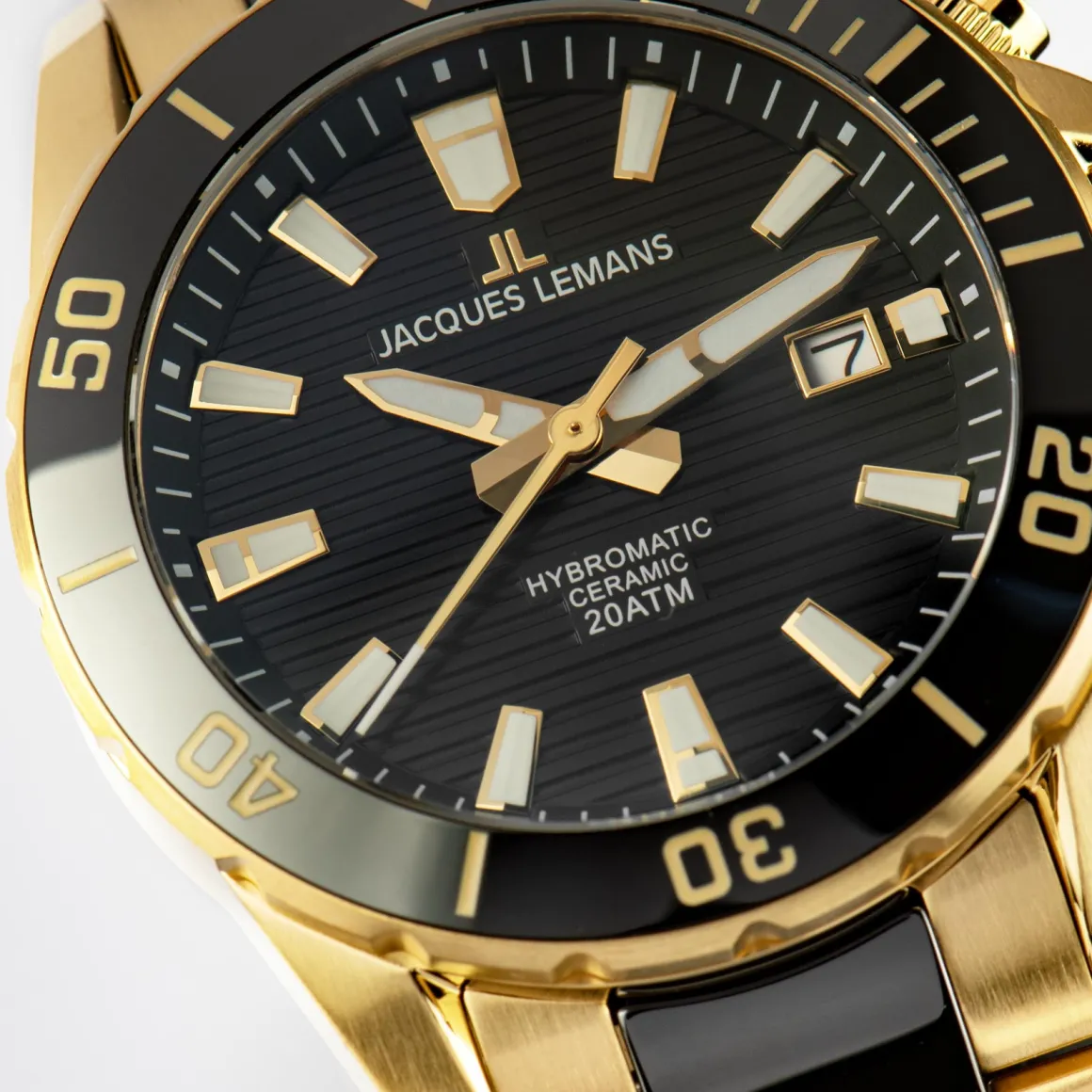 Jacques Lemans Hybromatic 1-2222D Herrenuhr Ø 42,0mm Cheap
