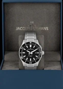 Jacques Lemans Hybromatic 1-2131D Herrenuhr Ø 43,0mm Clearance