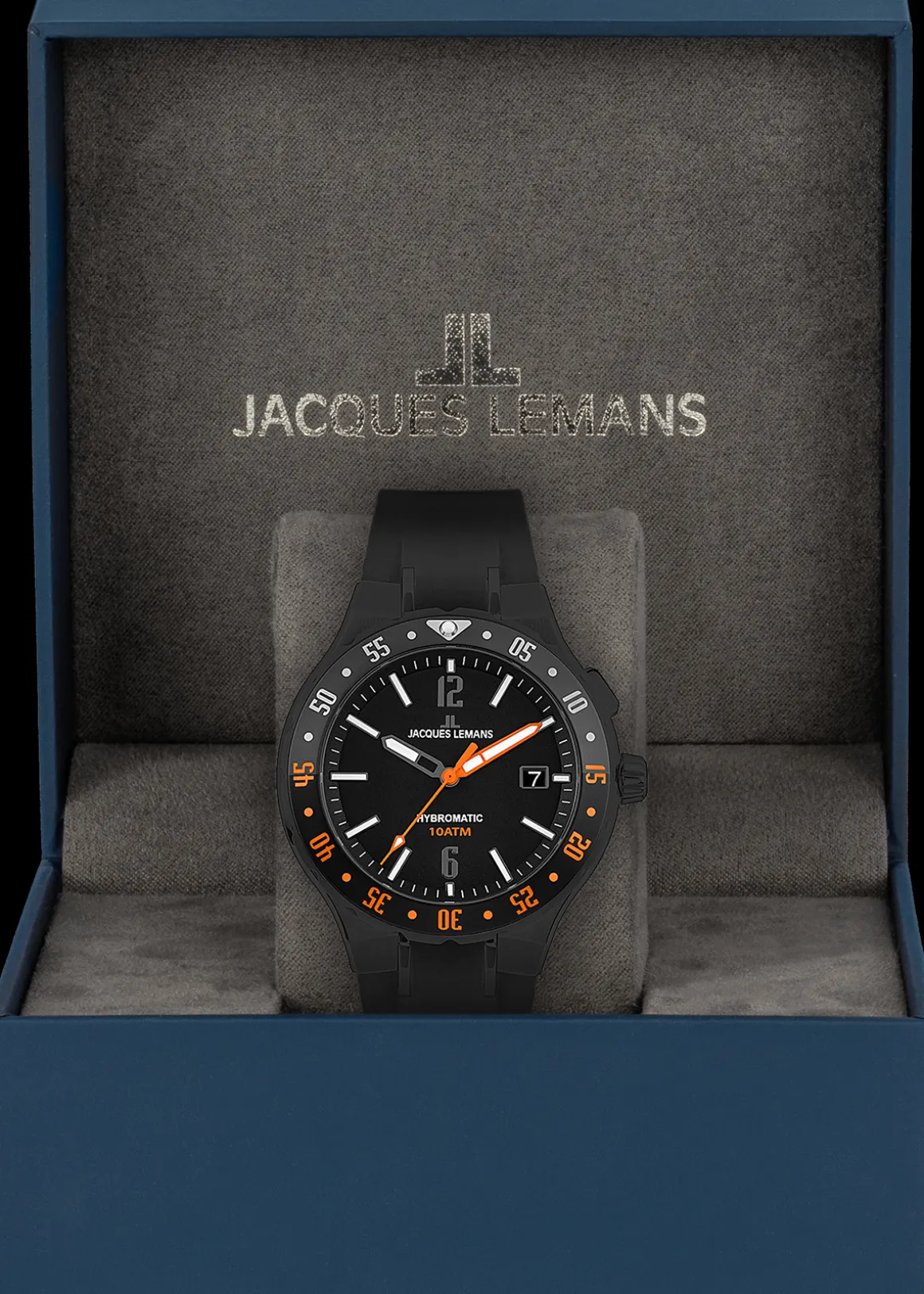 Jacques Lemans Hybromatic 1-2109D Herrenuhr Ø 42,0mm New