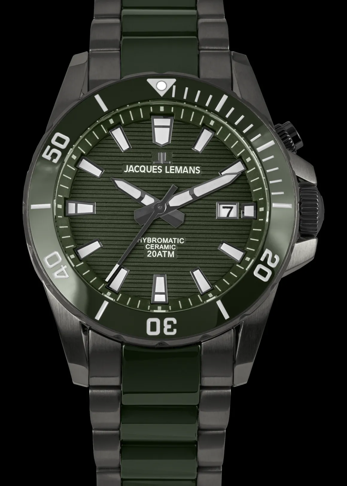 Jacques Lemans Hybromatic 1-2222F Herrenuhr Ø 42,0mm Online