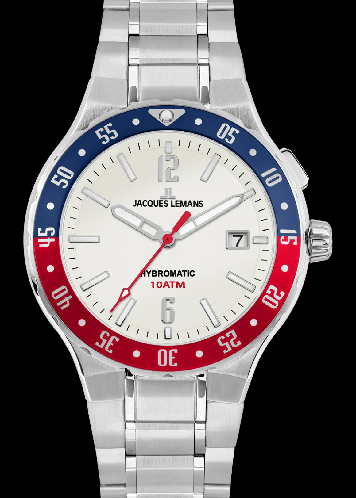 Jacques Lemans Hybromatic 1-2109G Herrenuhr Ø 42,0mm Fashion