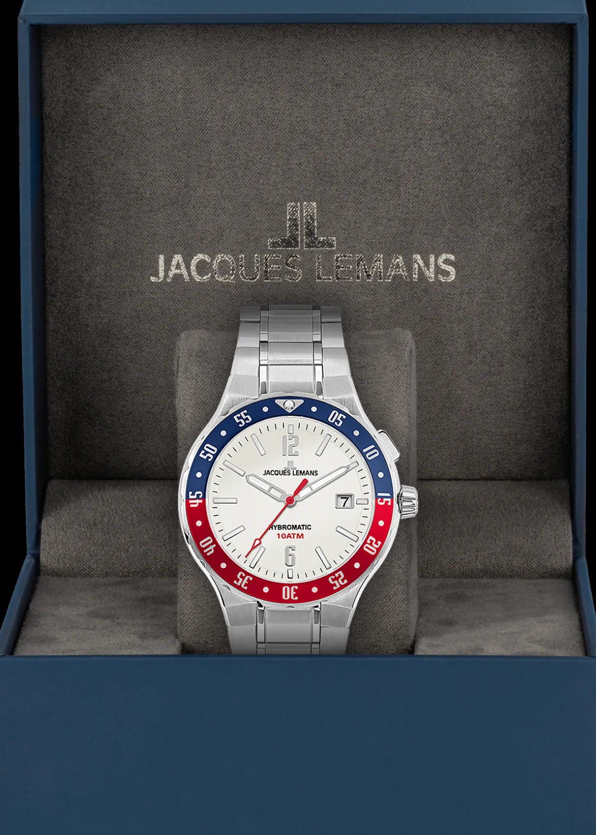 Jacques Lemans Hybromatic 1-2109G Herrenuhr Ø 42,0mm Fashion