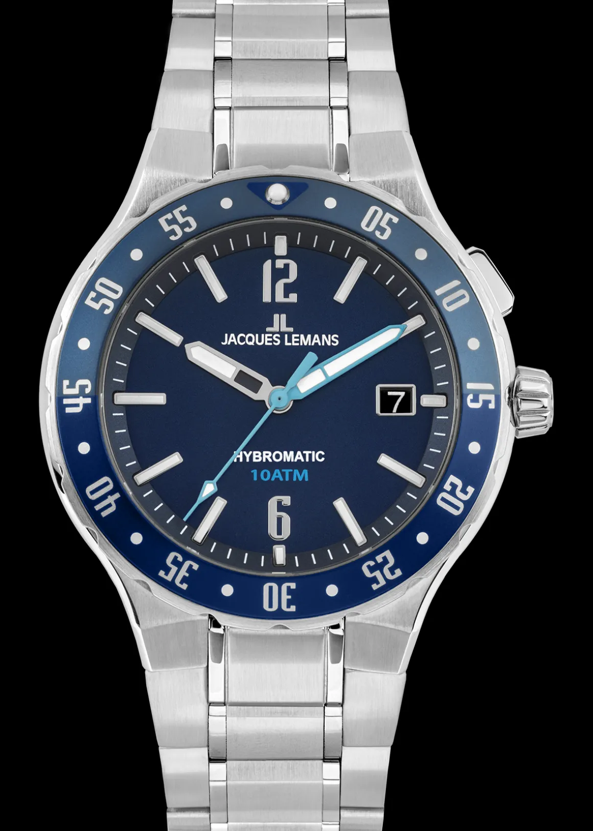 Jacques Lemans Hybromatic 1-2109H Herrenuhr Ø 42,0mm Flash Sale