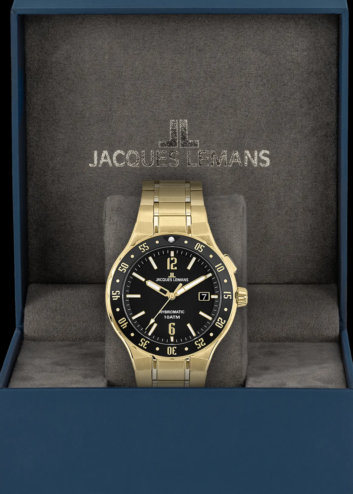 Jacques Lemans Hybromatic 1-2109J Herrenuhr Ø 42,0mm Hot