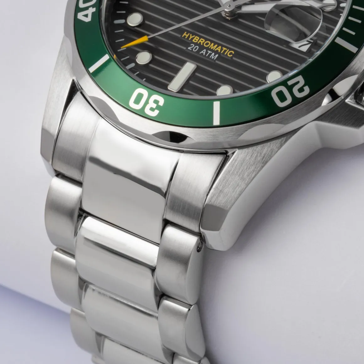 Jacques Lemans Hybromatic 1-2170K Herrenuhr Ø 41,0mm New