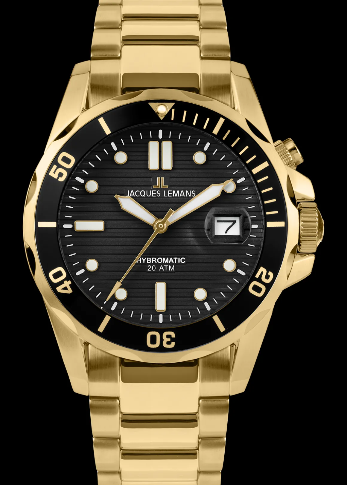 Jacques Lemans Hybromatic 1-2170M Herrenuhr Ø 41,0mm Discount