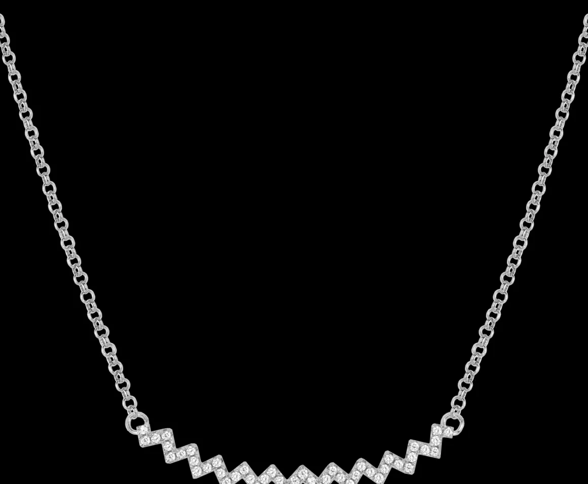 Jacques Lemans Kette Sterlingsilber mit Topasen Flash Sale