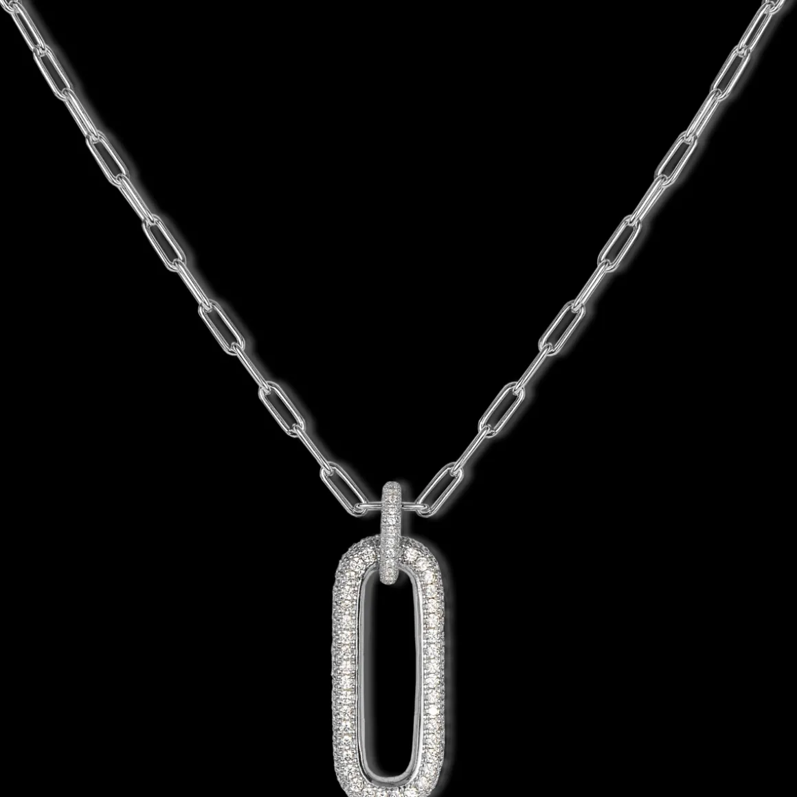 Jacques Lemans Kette Sterlingsilber mit Topasen New