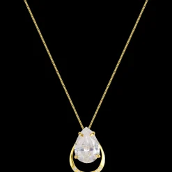 Jacques Lemans Kette Sterlingsilber vergoldet mit Topasen Store