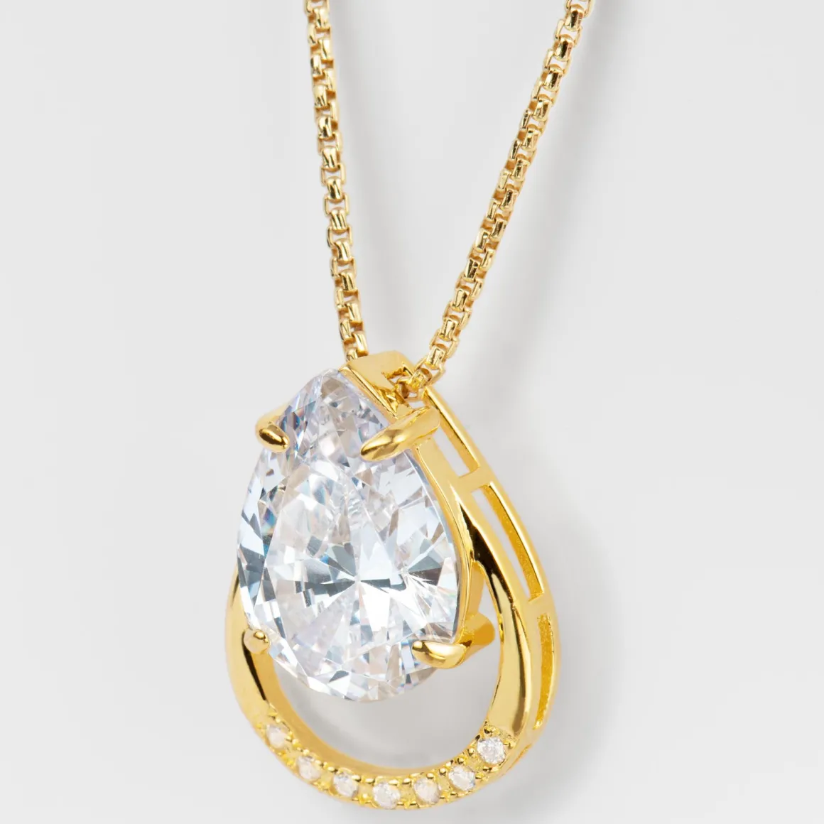 Jacques Lemans Kette Sterlingsilber vergoldet mit Topasen Store