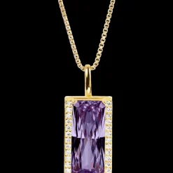 Jacques Lemans Kette Sterlingsilber vergoldet mit Topasen Shop