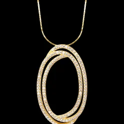 Jacques Lemans Kette Sterlingsilber vergoldet mit Topasen Best Sale