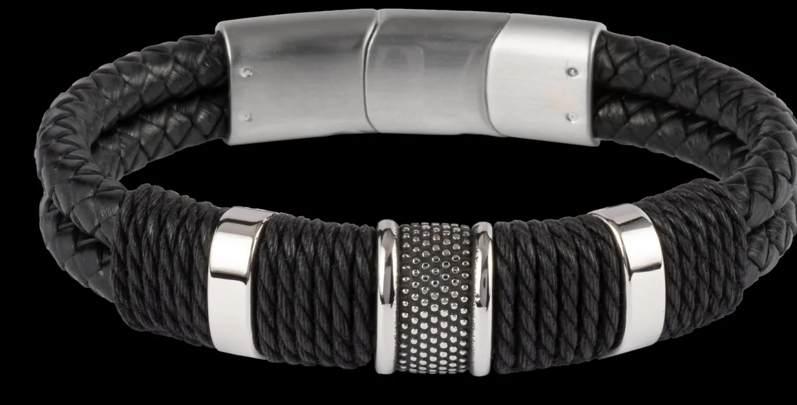 Jacques Lemans Lederarmband Discount