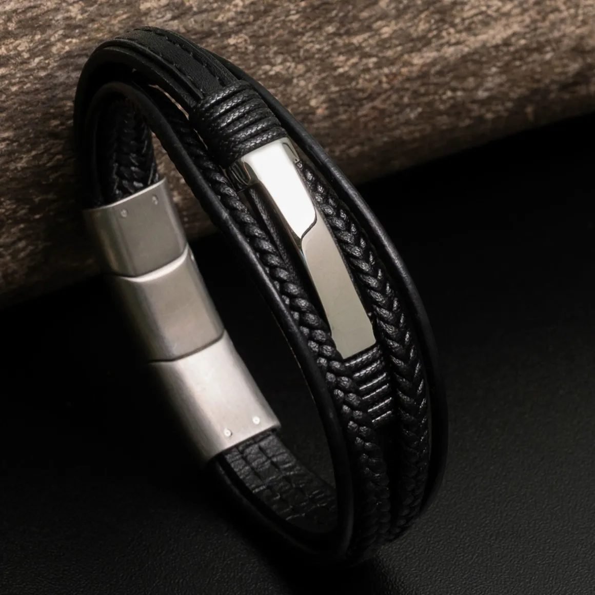 Jacques Lemans Lederarmband Outlet