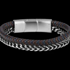 Jacques Lemans Leder-/Edelstahlarmband Store