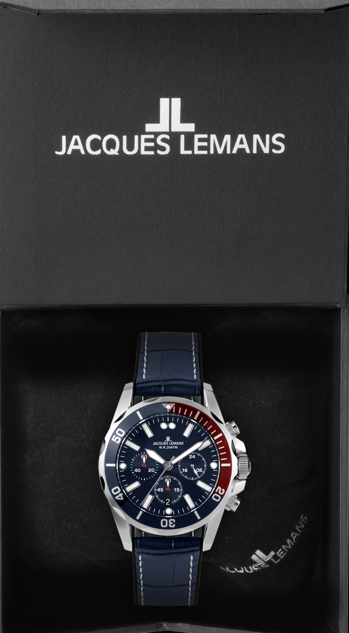 Jacques Lemans Liverpool 1-2091B Herrenuhr Ø 44,0mm Hot