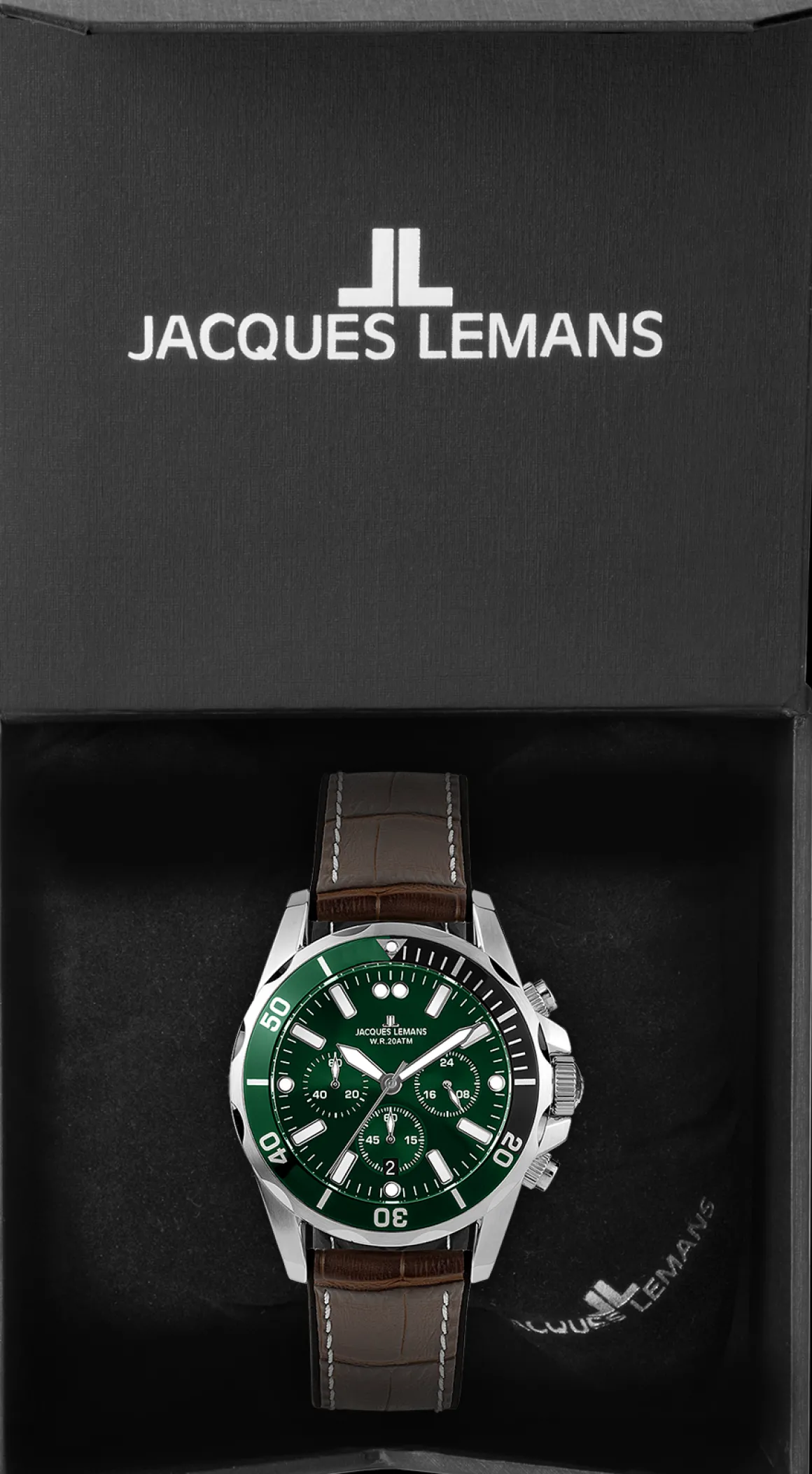 Jacques Lemans Liverpool 1-2091C Herrenuhr Ø 44,0mm Cheap