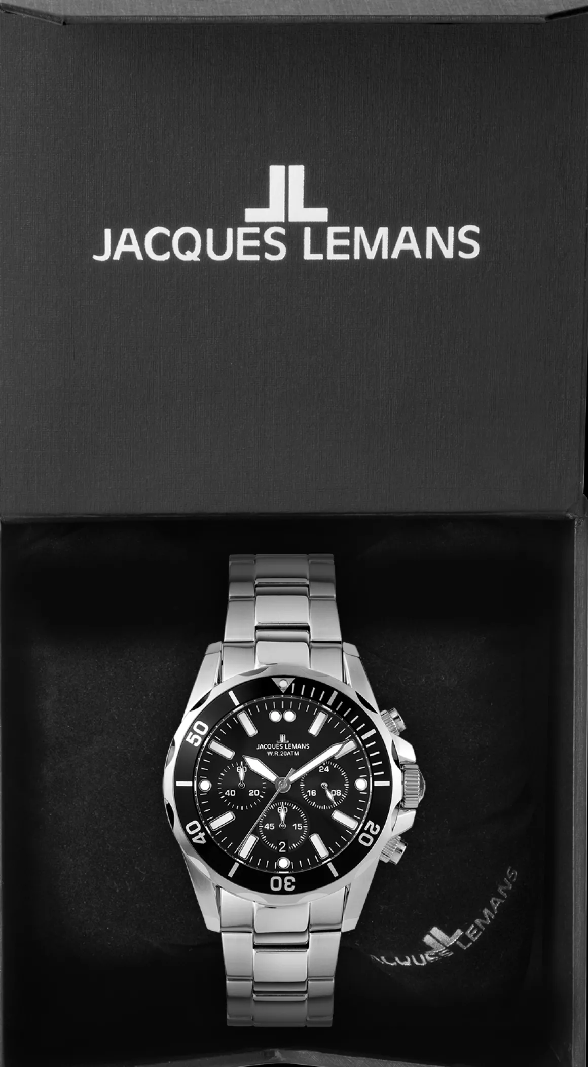 Jacques Lemans Liverpool 1-2091F Herrenuhr Ø 44,0mm Hot