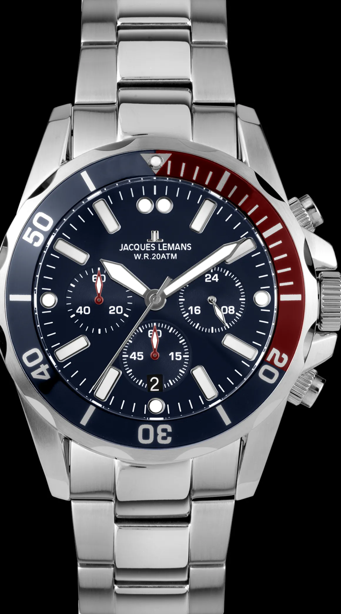 Jacques Lemans Liverpool 1-2091G Herrenuhr Ø 44,0mm Outlet
