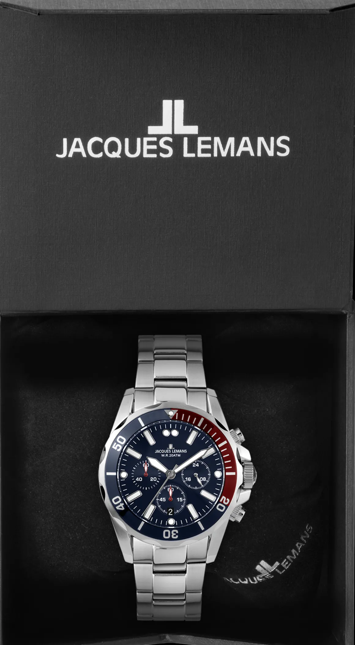 Jacques Lemans Liverpool 1-2091G Herrenuhr Ø 44,0mm Outlet