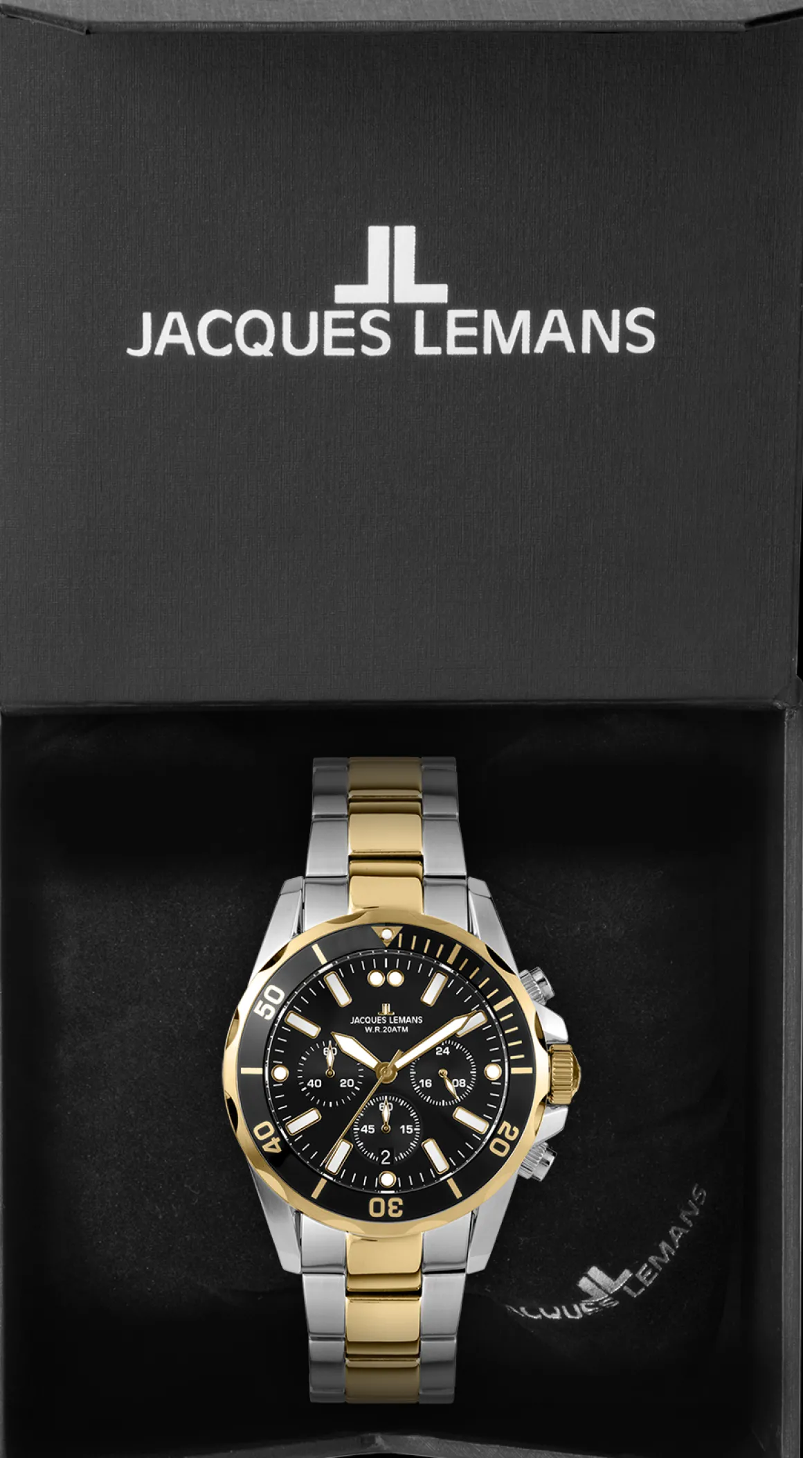 Jacques Lemans Liverpool 1-2091I Herrenuhr Ø 44,0mm Flash Sale