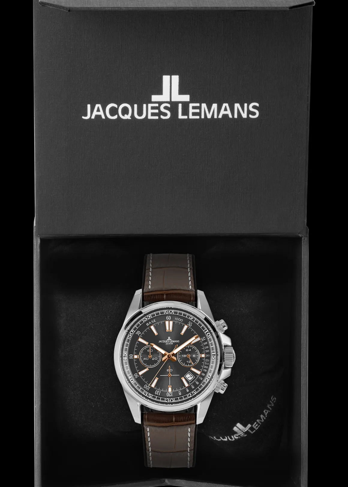 Jacques Lemans Liverpool 1-2117W Herrenuhr Ø 44,0mm New