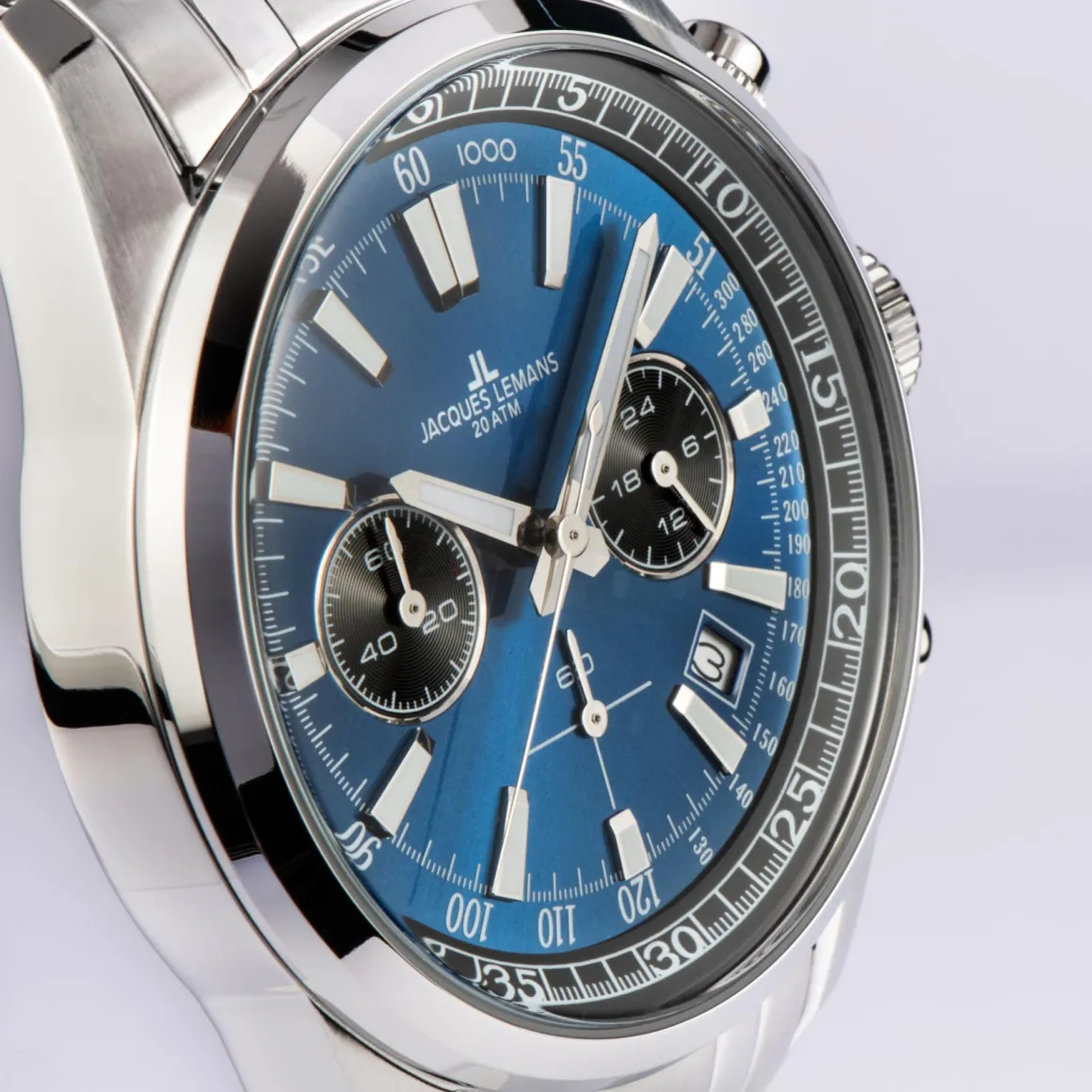 Jacques Lemans Liverpool 1-2117ZC Herrenuhr Ø 44,0mm Cheap