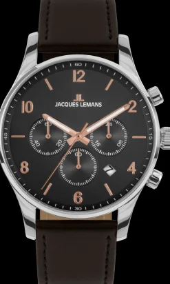 Jacques Lemans London 1-2126F Herrenuhr Ø 42,0mm Cheap