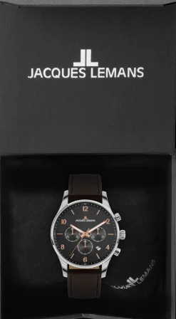 Jacques Lemans London 1-2126F Herrenuhr Ø 42,0mm Cheap